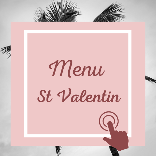 Menu St Valentin Restaurant Le Sloop