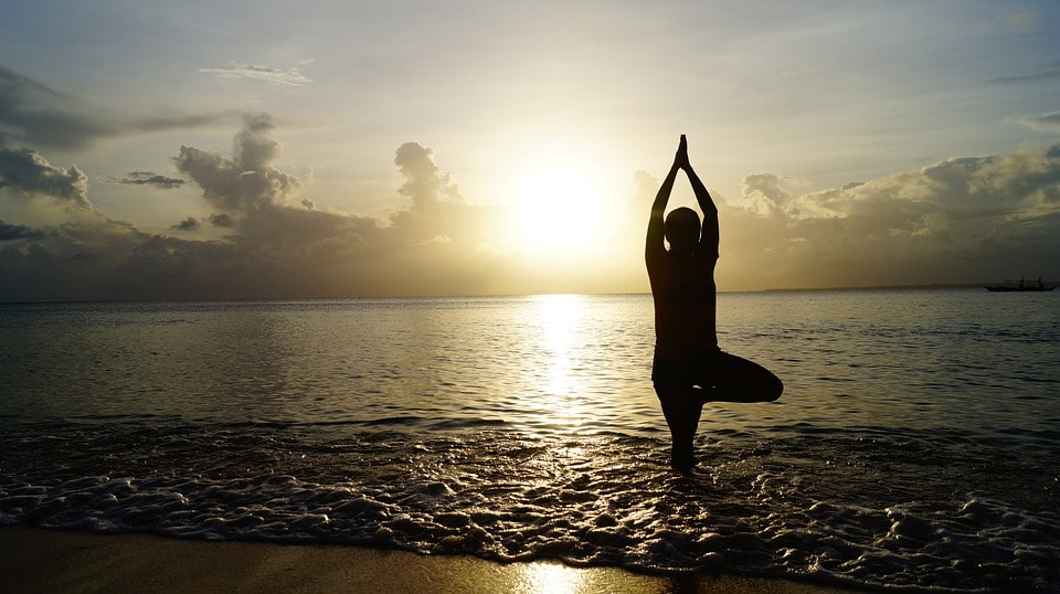 Yoga aux sables d'Olonne